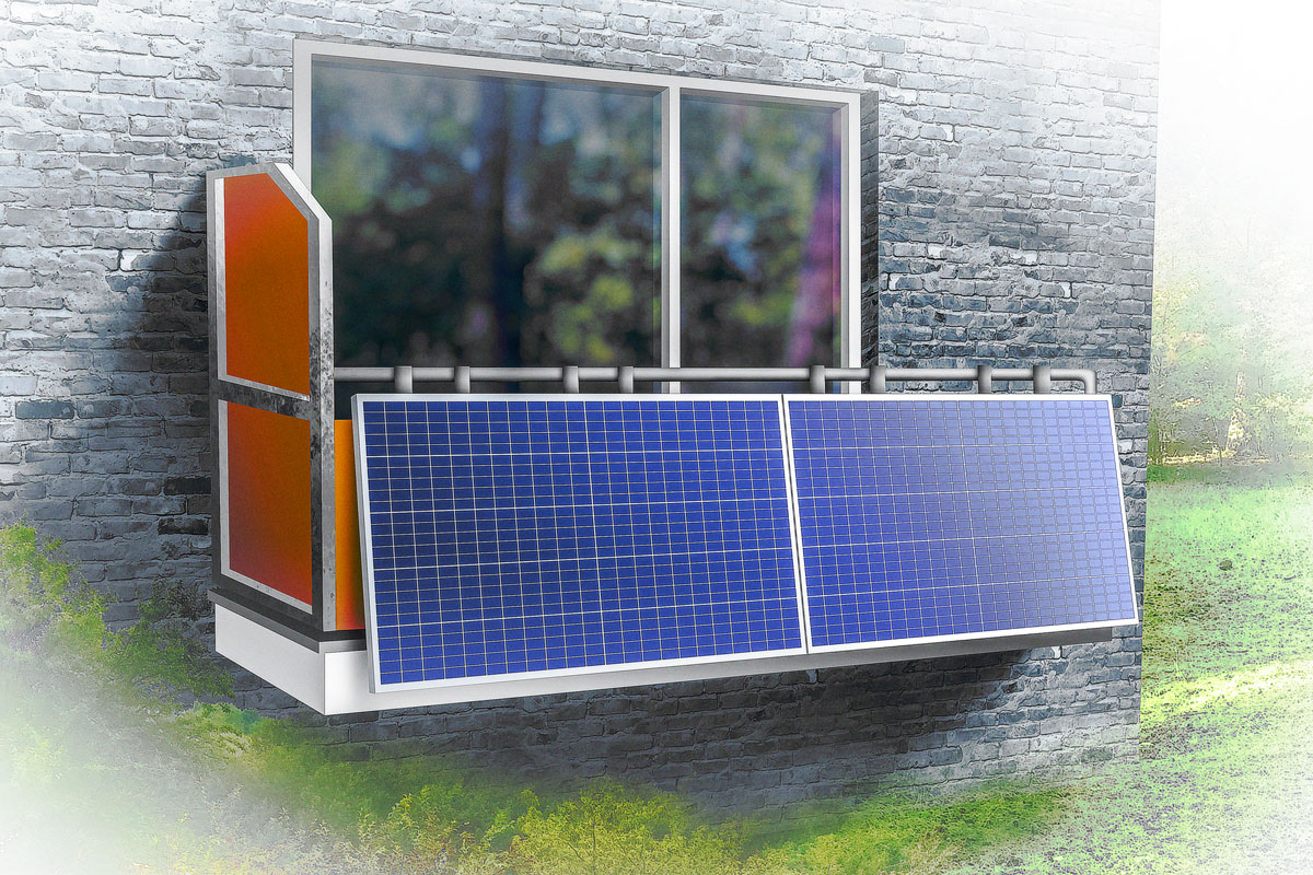 Mini-Solaranlagen – Strom vom Balkon