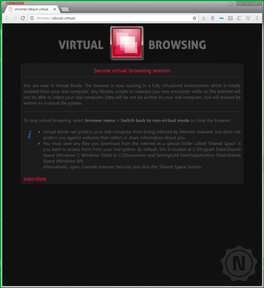Virtual Browsing