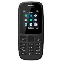 Nokia 105-2019 Dual SIM Black logo