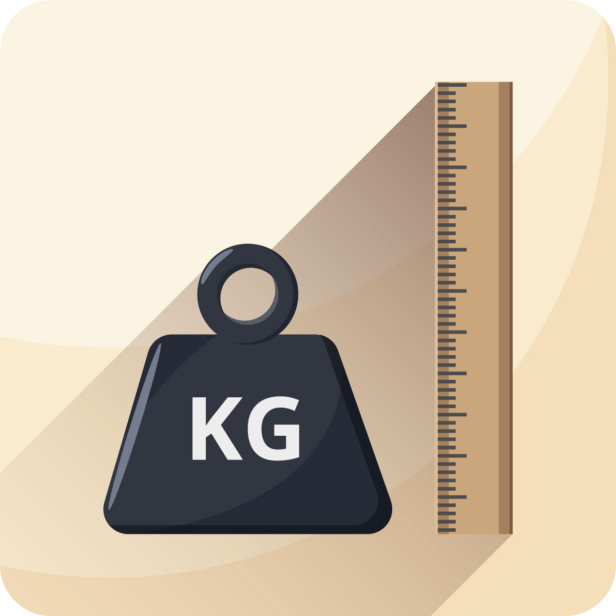 Maße und Gewicht