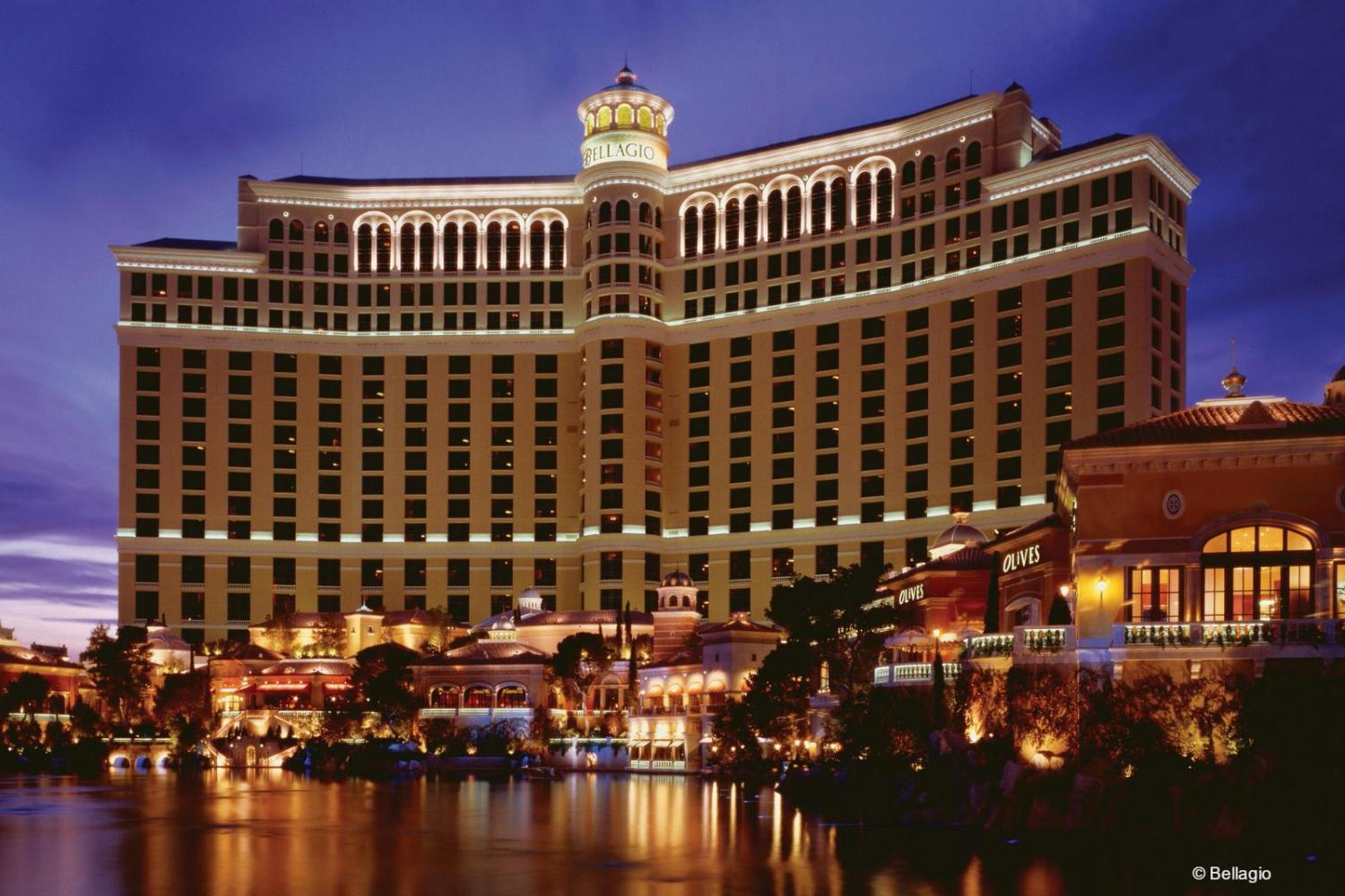 Das Luxushotel Bellagio in Las Vegas