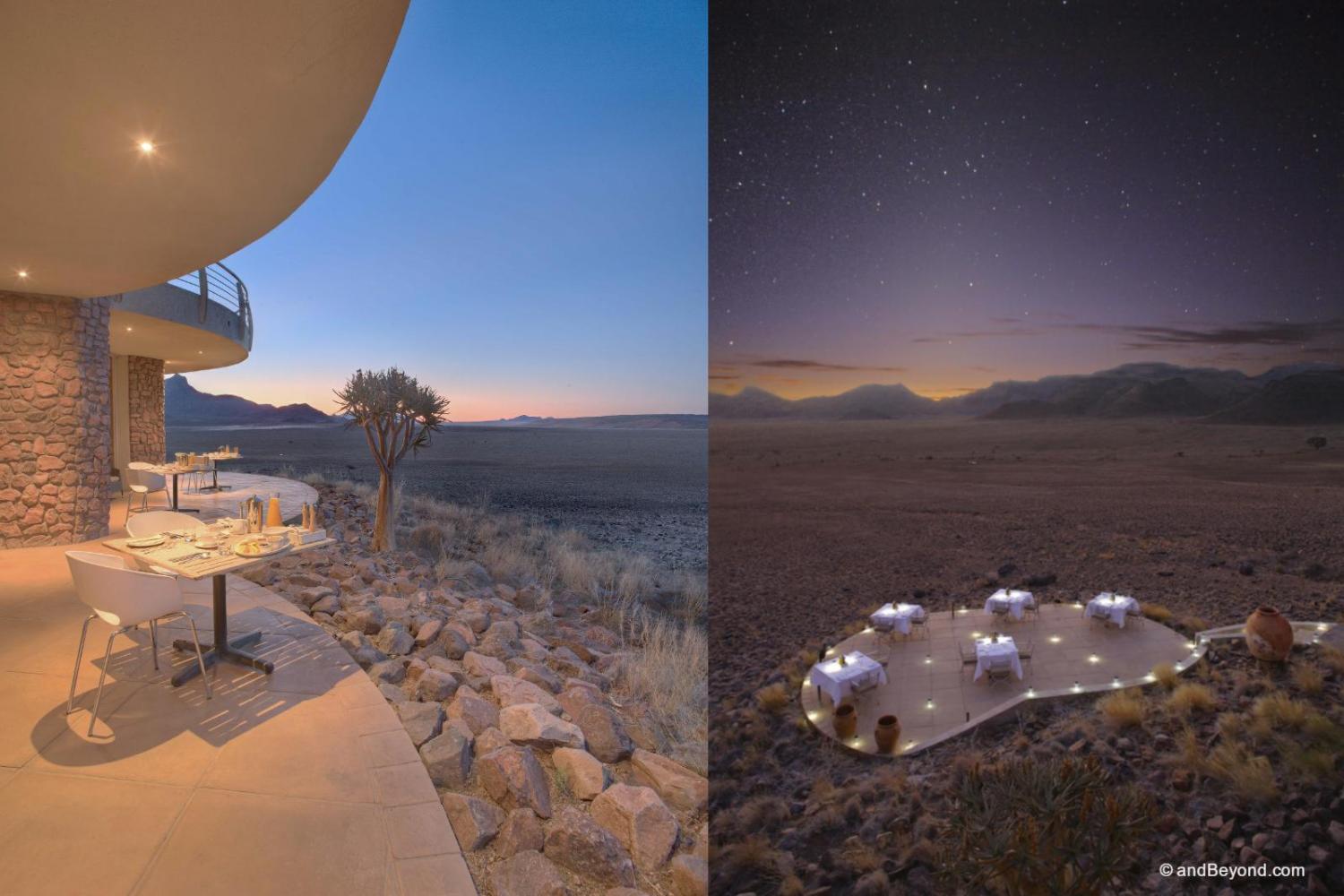 Die Sossusvlei Desert Lodge in Namibia