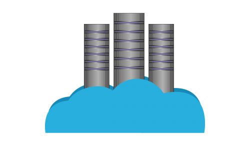 Cloud-Server Grafik