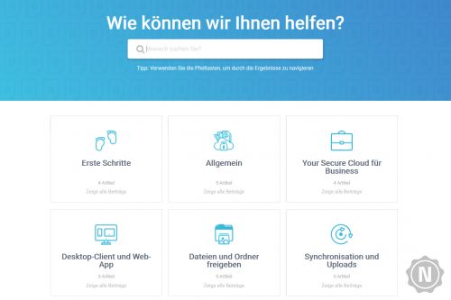 yoursecurecloud neuer supportbereich