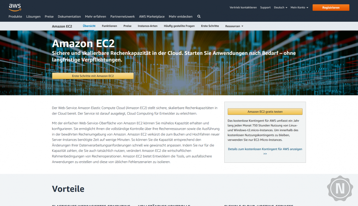 Cloud-Server Amazon AWS