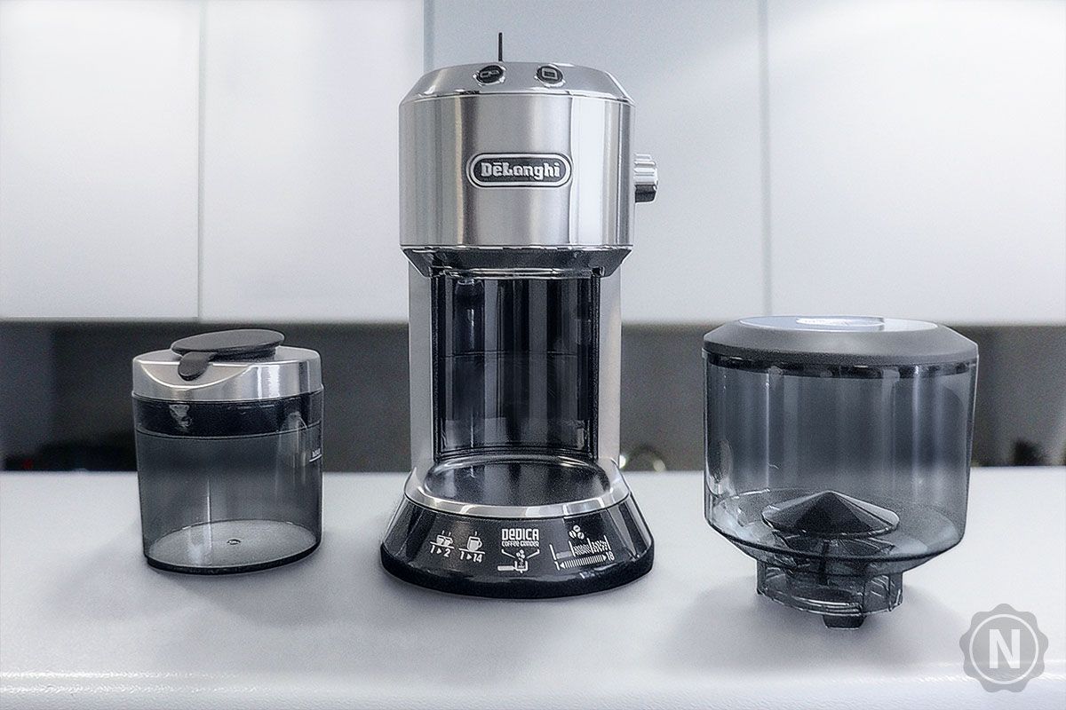 De'Longhi Dedica KG 520.M Mühle und Kaffeebehälter