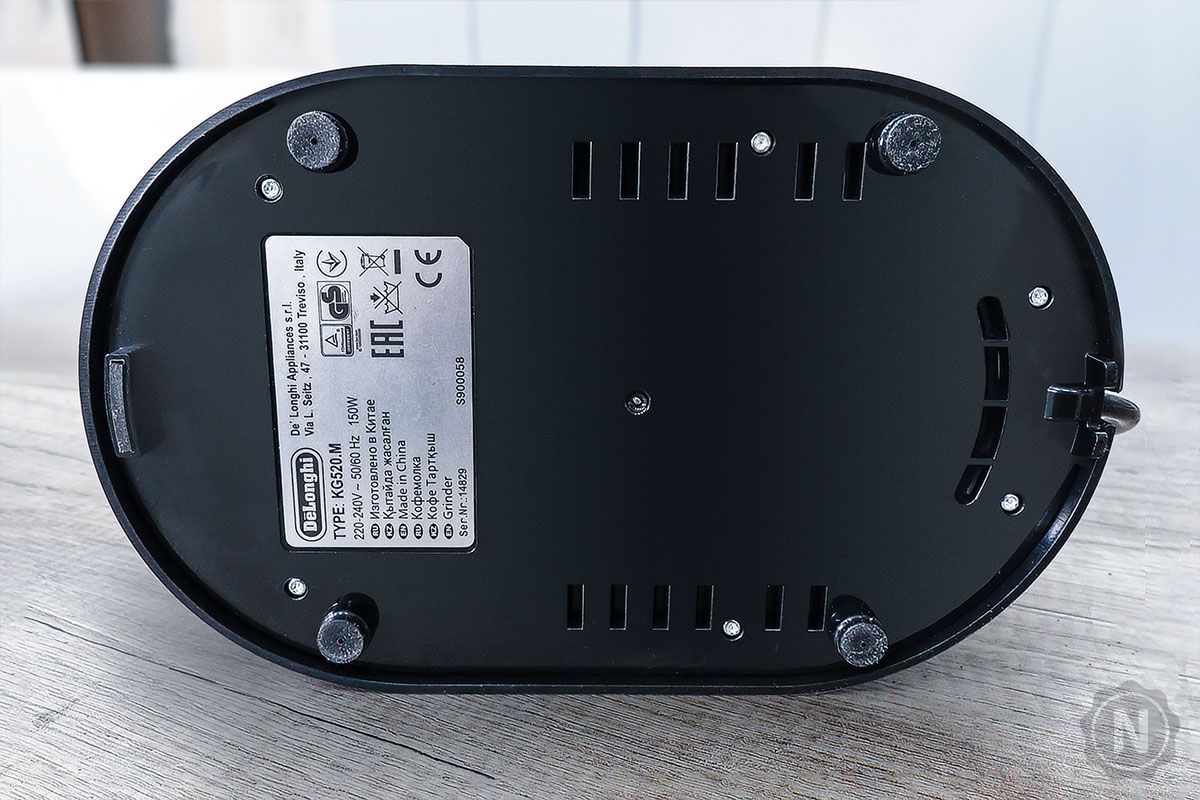 De'Longhi Dedica KG 520.M Standfüße
