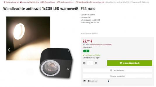 highlight-led Produktbeschreibung