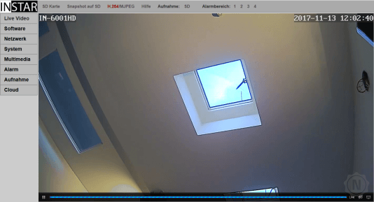 Webcam Logitech C922 Livebild