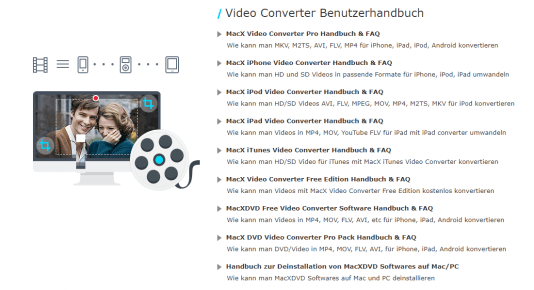 MacX Video Converter Support