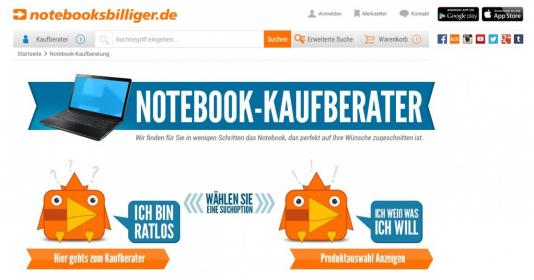 Kaufberater Notebooksbilliger.de