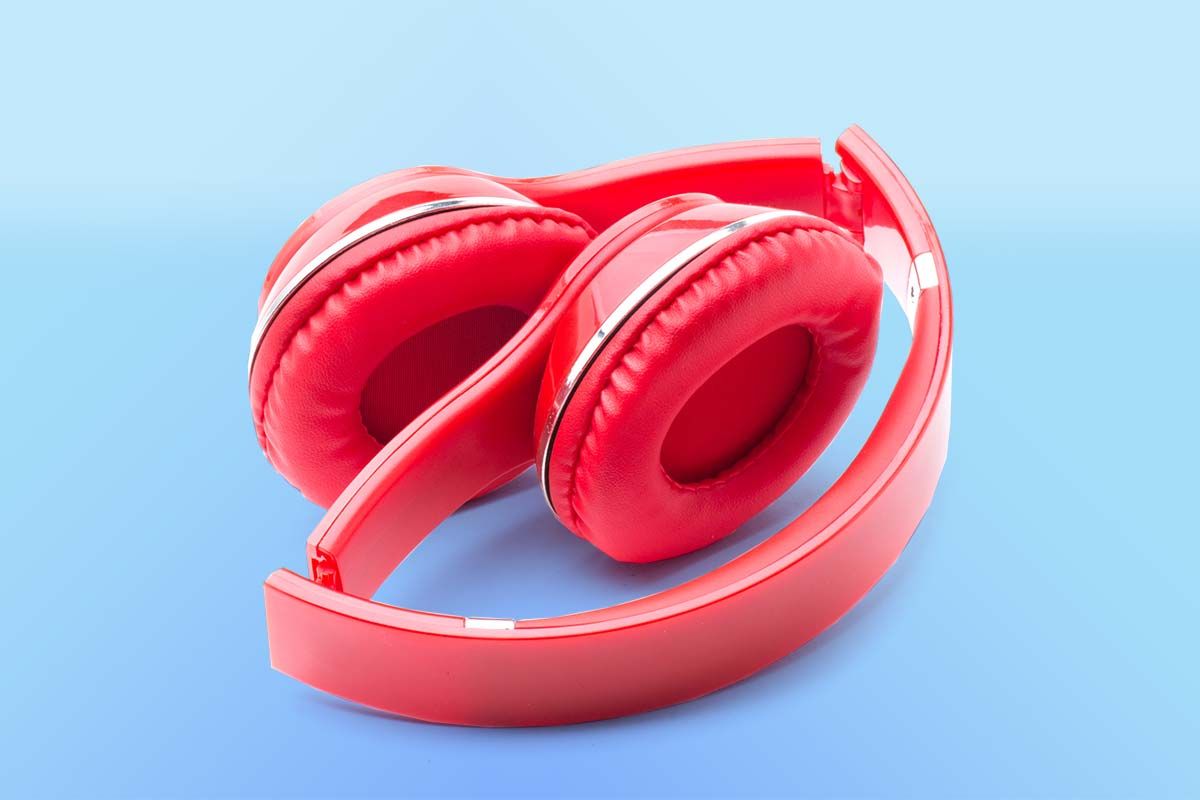 Einklappbare Bluetooth-Kopfhörer