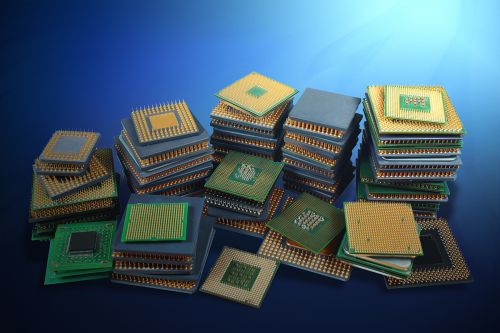 Stapel von CPUs