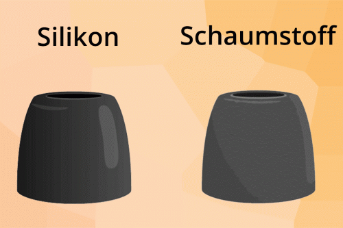Silikon vs Schaumstoff