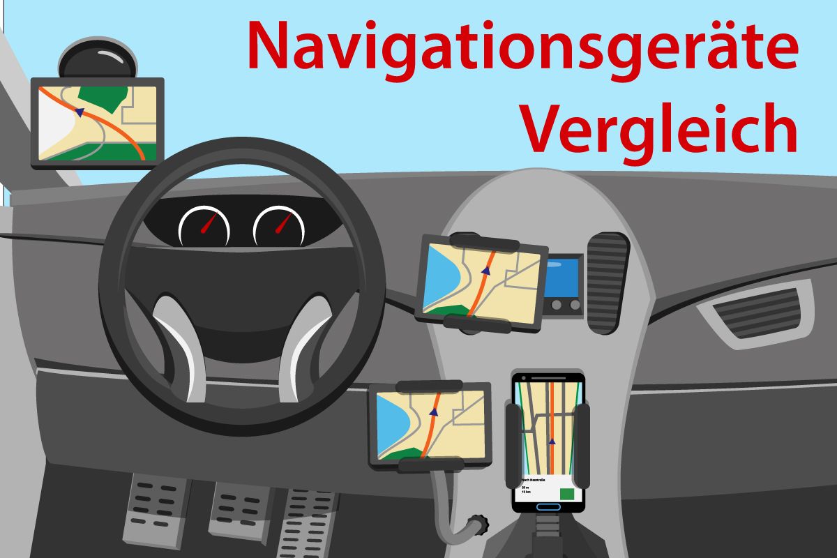 Die besten Navigationsgeräte im Vergleich