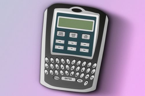 Sprachcomputer mit Tastatur