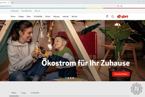 EON Startseite