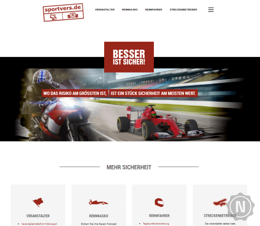 Sportvers Homepage