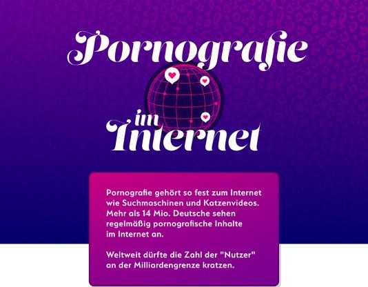Pornografie im Netz Infografik