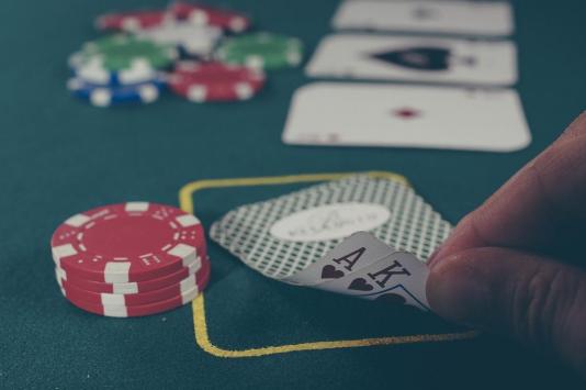 Online Poker Spielkarten