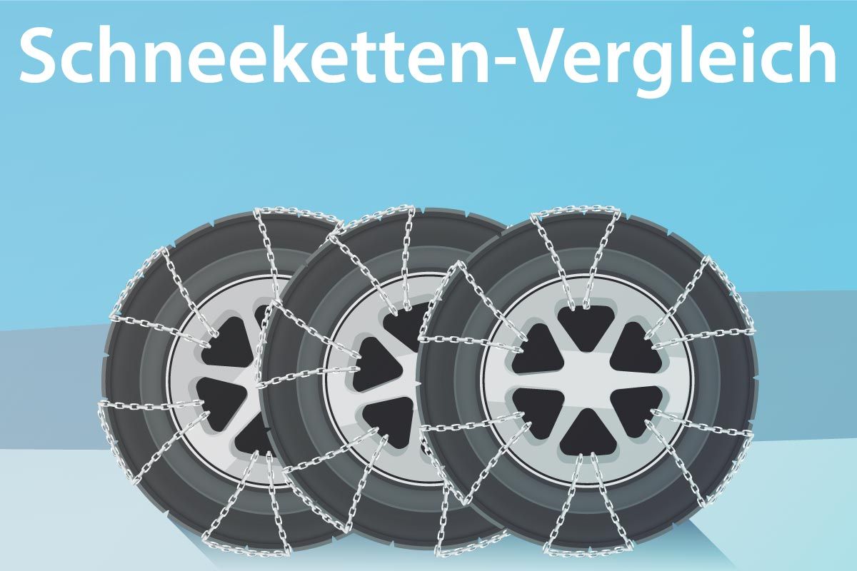 Schneeketten-Vergleich