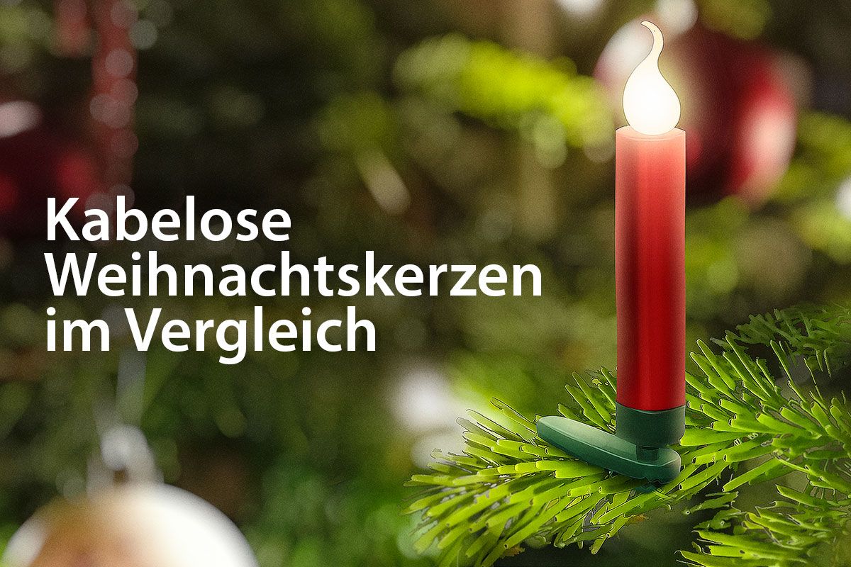 Die 7 besten kabellosen Weihnachtskerzen im Vergleich