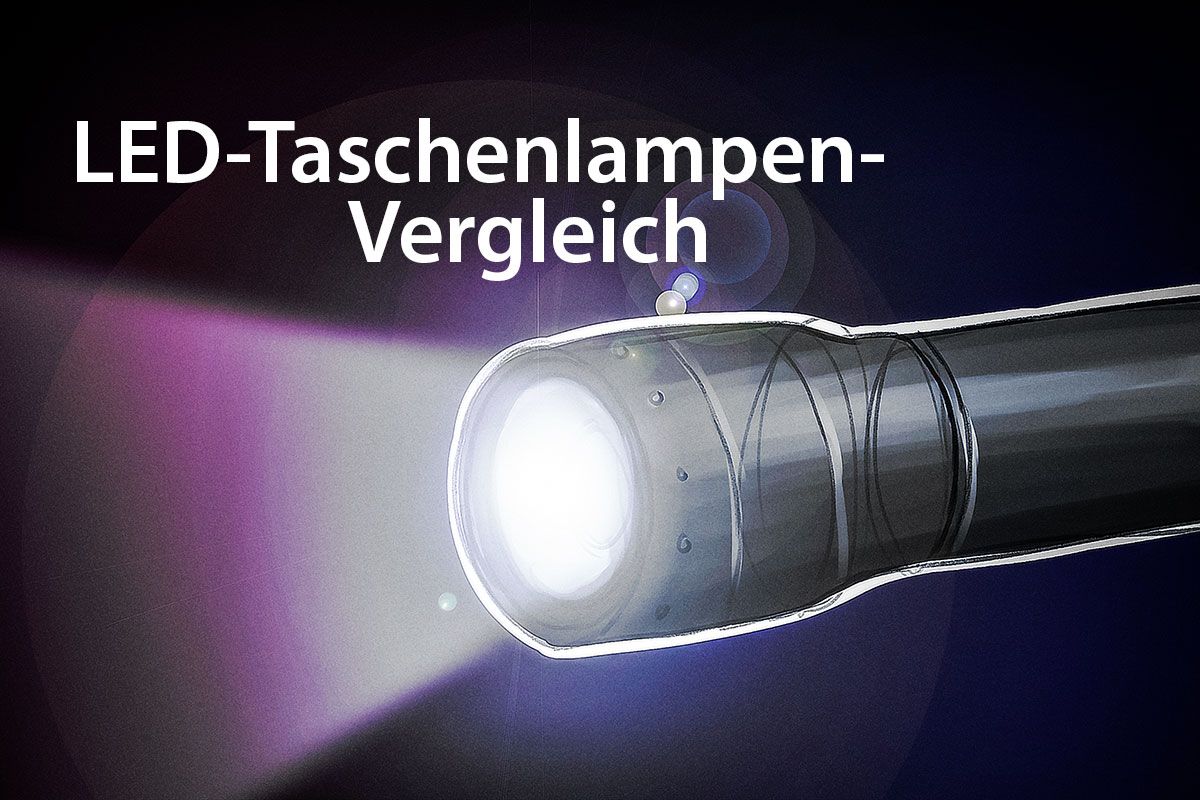 Die besten LED-Taschenlampen im Vergleich