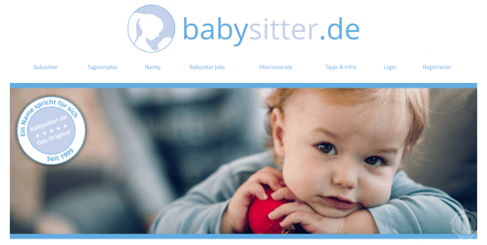 babysitter.de Startseite