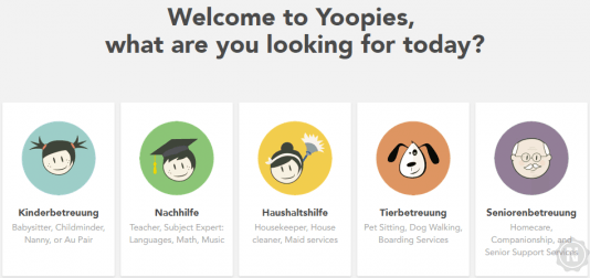 yoopies betreuungsformen