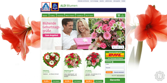 ALDI-Blumen Startseite