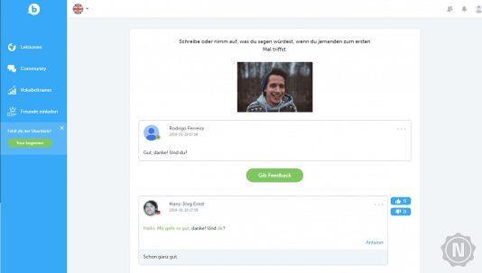 busuu Community Korrektur