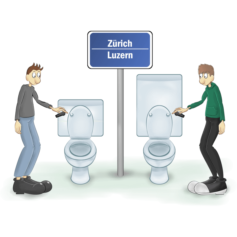 Toilettenspülung Zürich Luzern