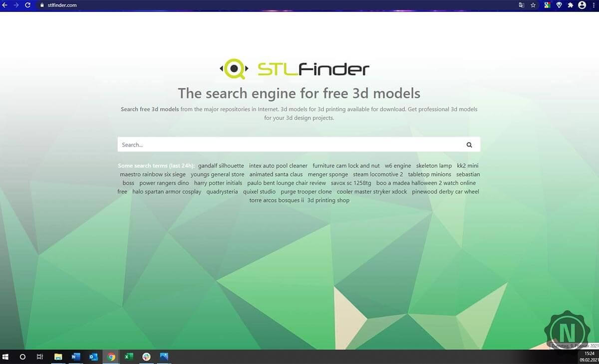 Startseite STLFinder