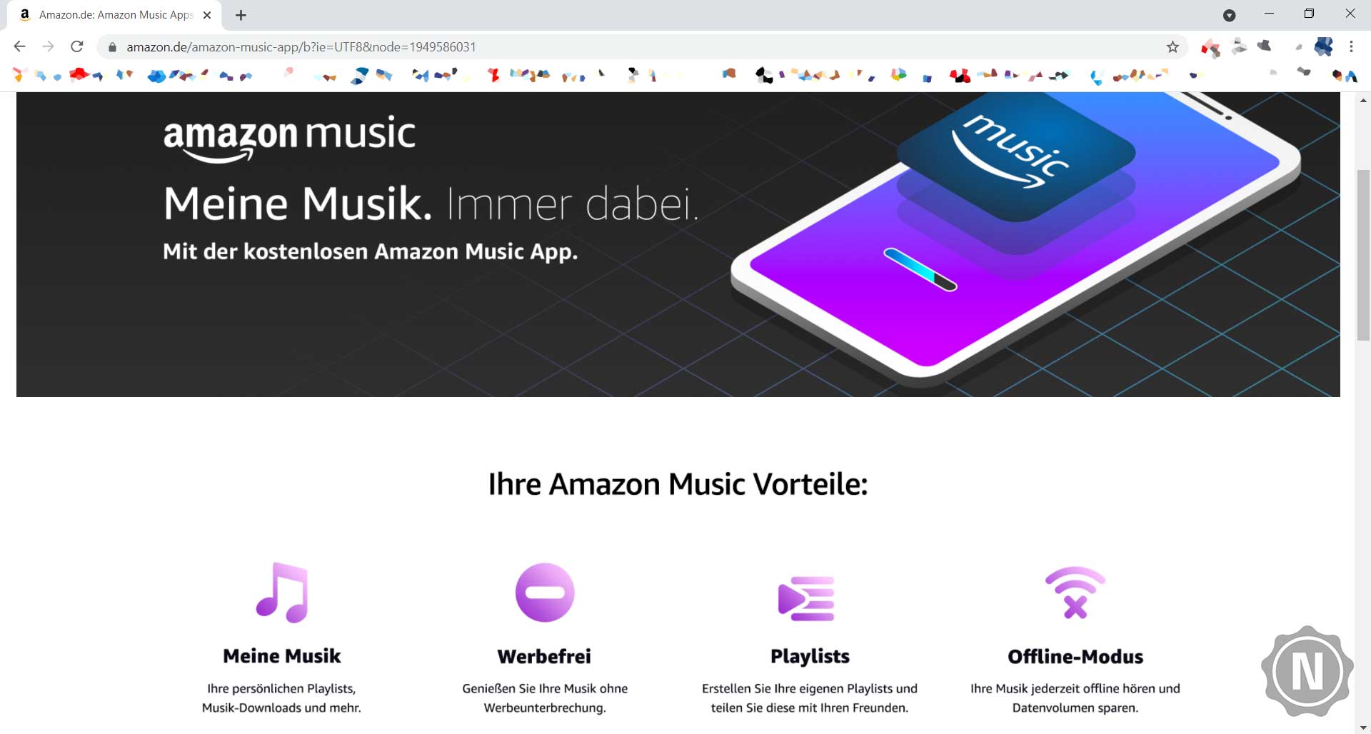 Millionen von Songs in hoher Qualität – Amazon Music