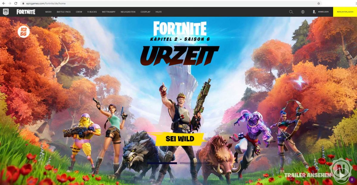 Kostenloses PC-Spiel Fortnite