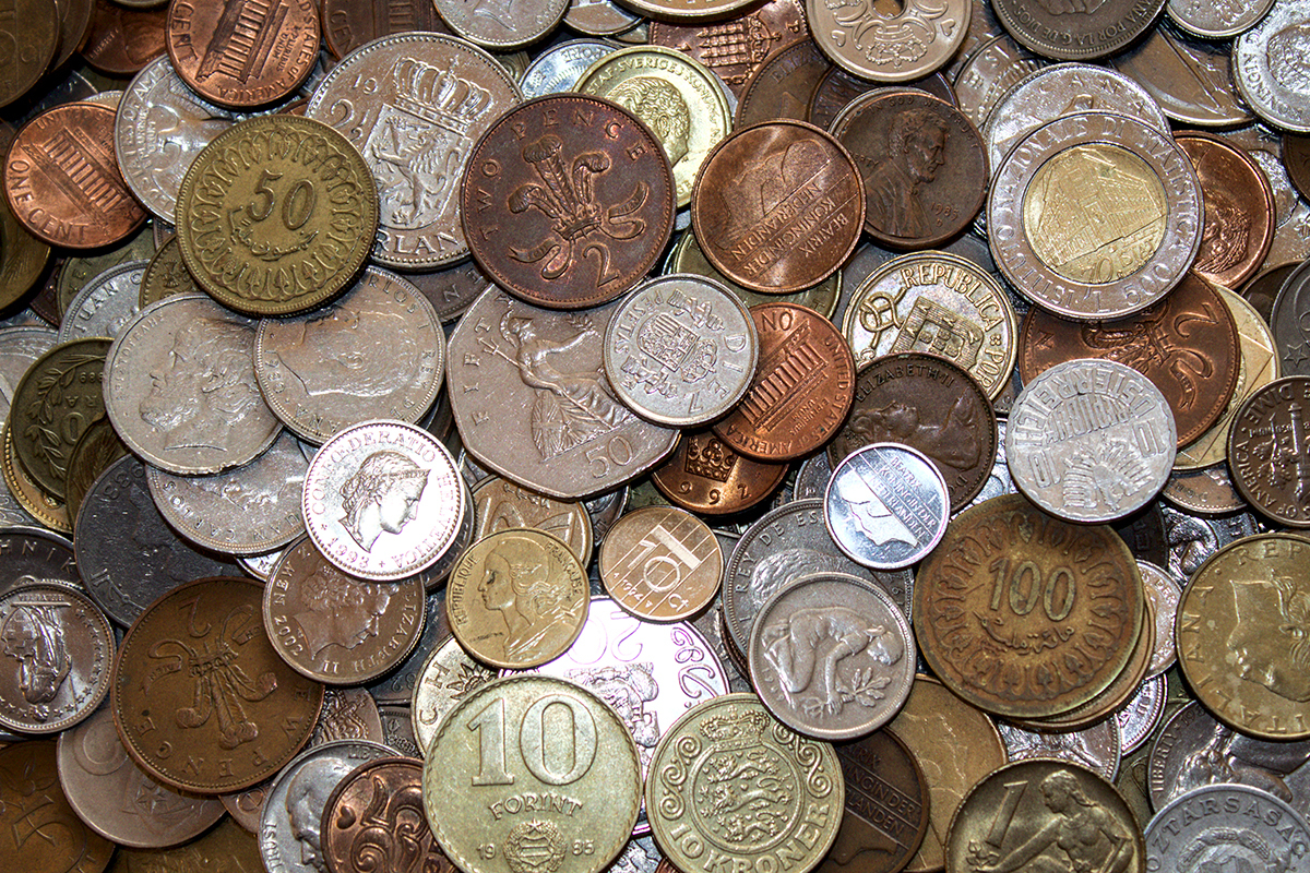 Restgeld in Fremdwährung gefunden – wohin damit?