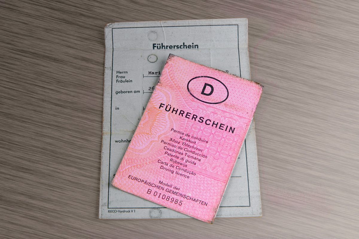 alte papierführerscheine bundesrepublik deutschland