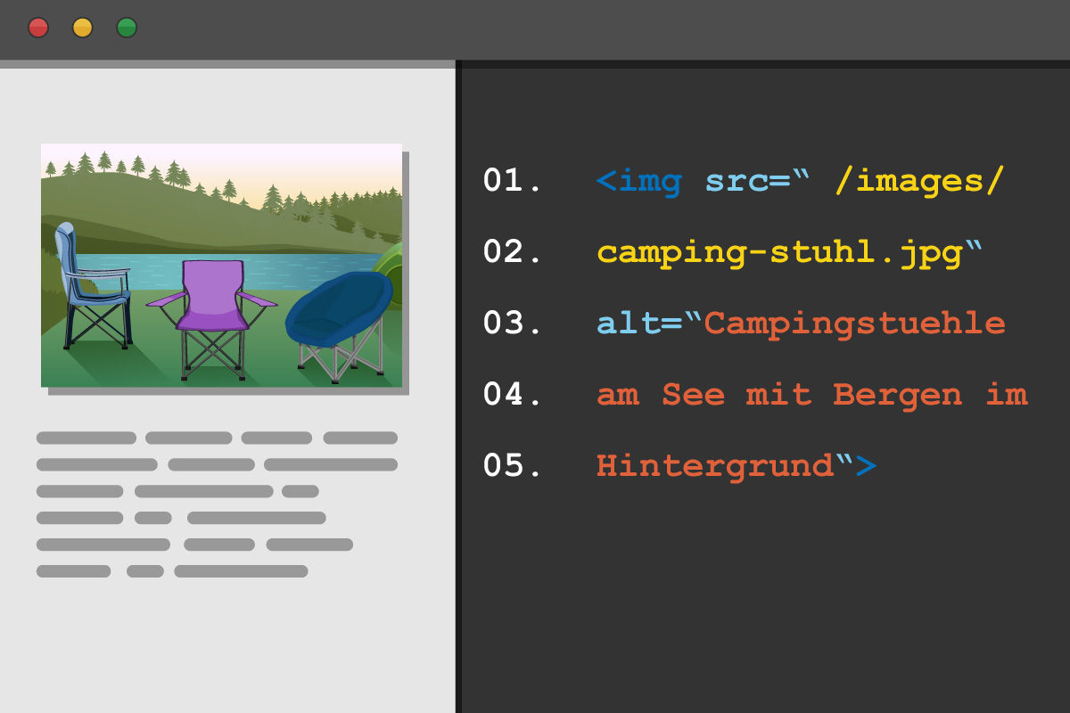 Warum der Alt-Text bei Online-Bildern wichtig ist