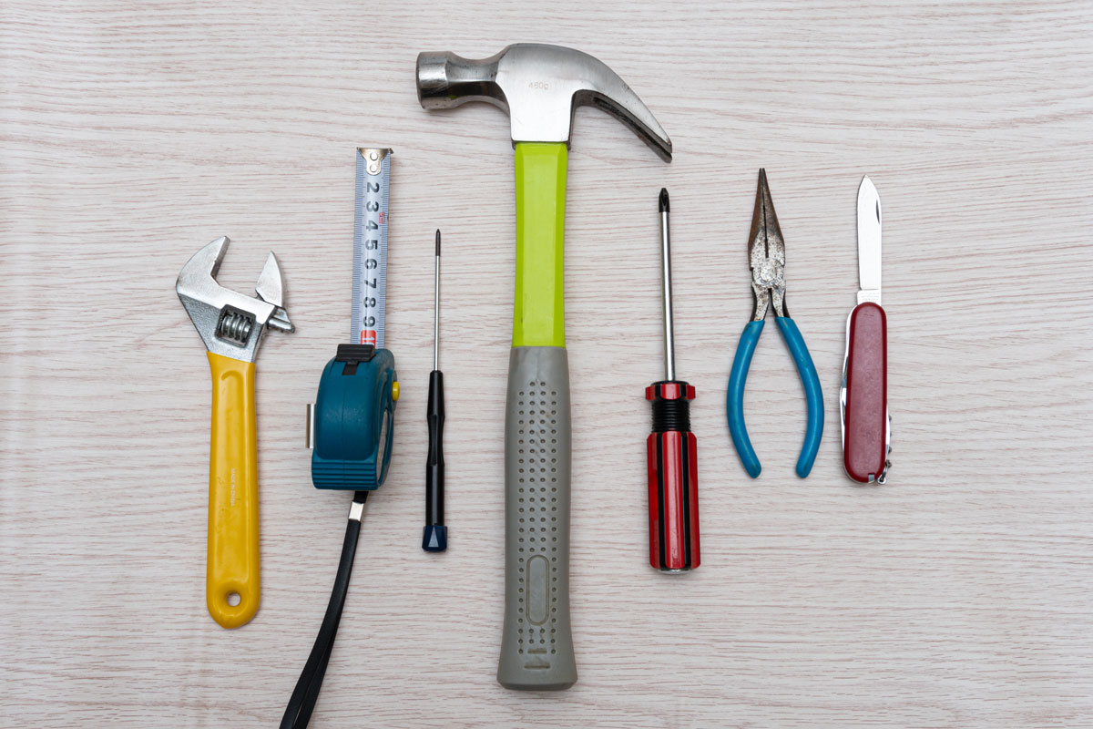 Welche Werkzeuge dürfen in keinem Haushalt fehlen?