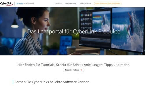 CyberLink Director Suite 365 - Lernportal