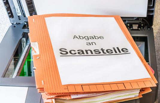 Digitlisierung von Akten Digitlisierung von Akten
