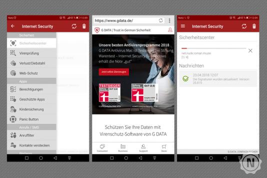 G Data Mobile Internet Security