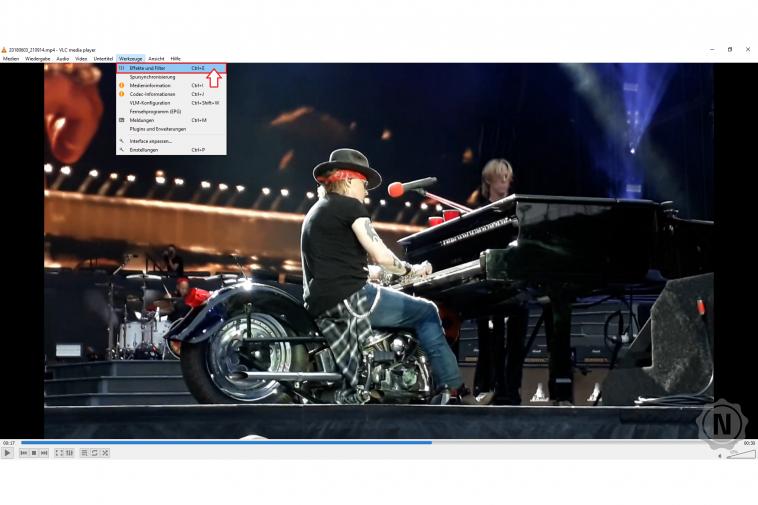 Video spiegeln mit VLC-Player 2