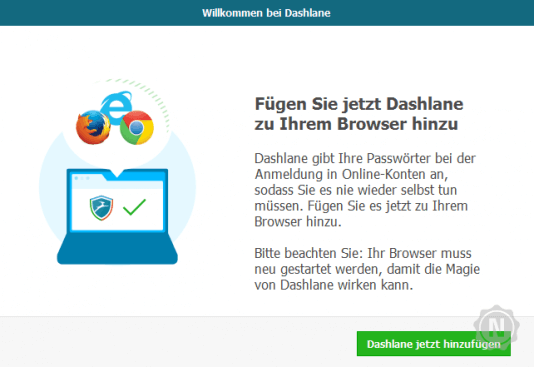 Dashlane - Browser