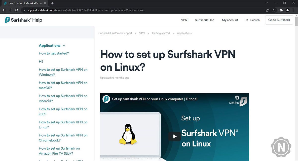 VPN Software Surfshark Hilfe